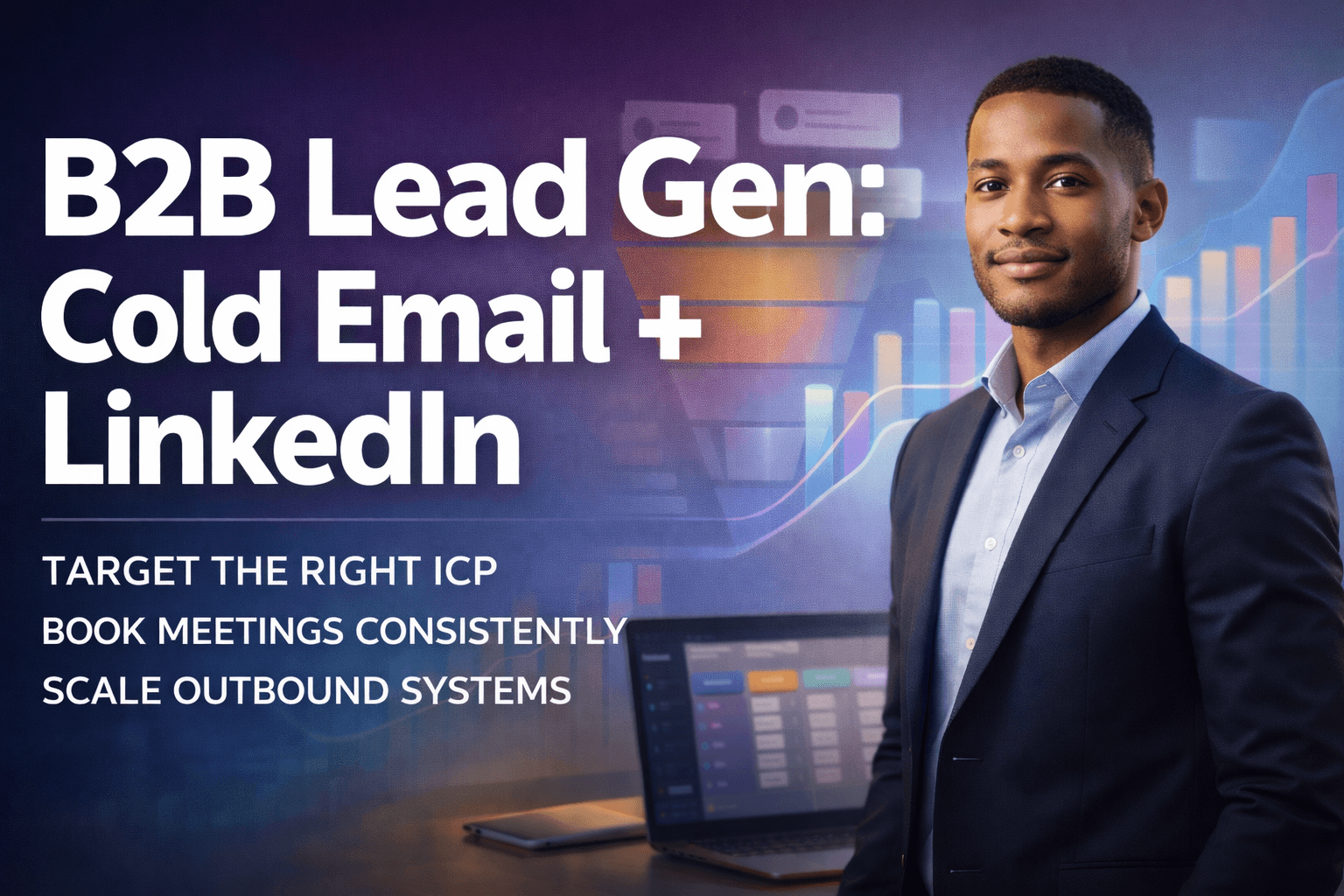 B2B Lead Gen: Cold Email + LinkedIn